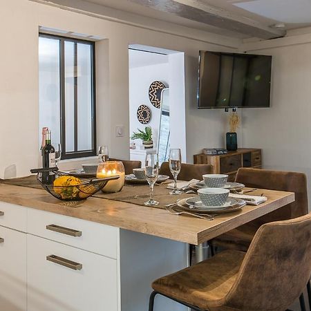 Appart 4 pers design et cosy avec Jardin au Cœur de Sélestat Esterno foto