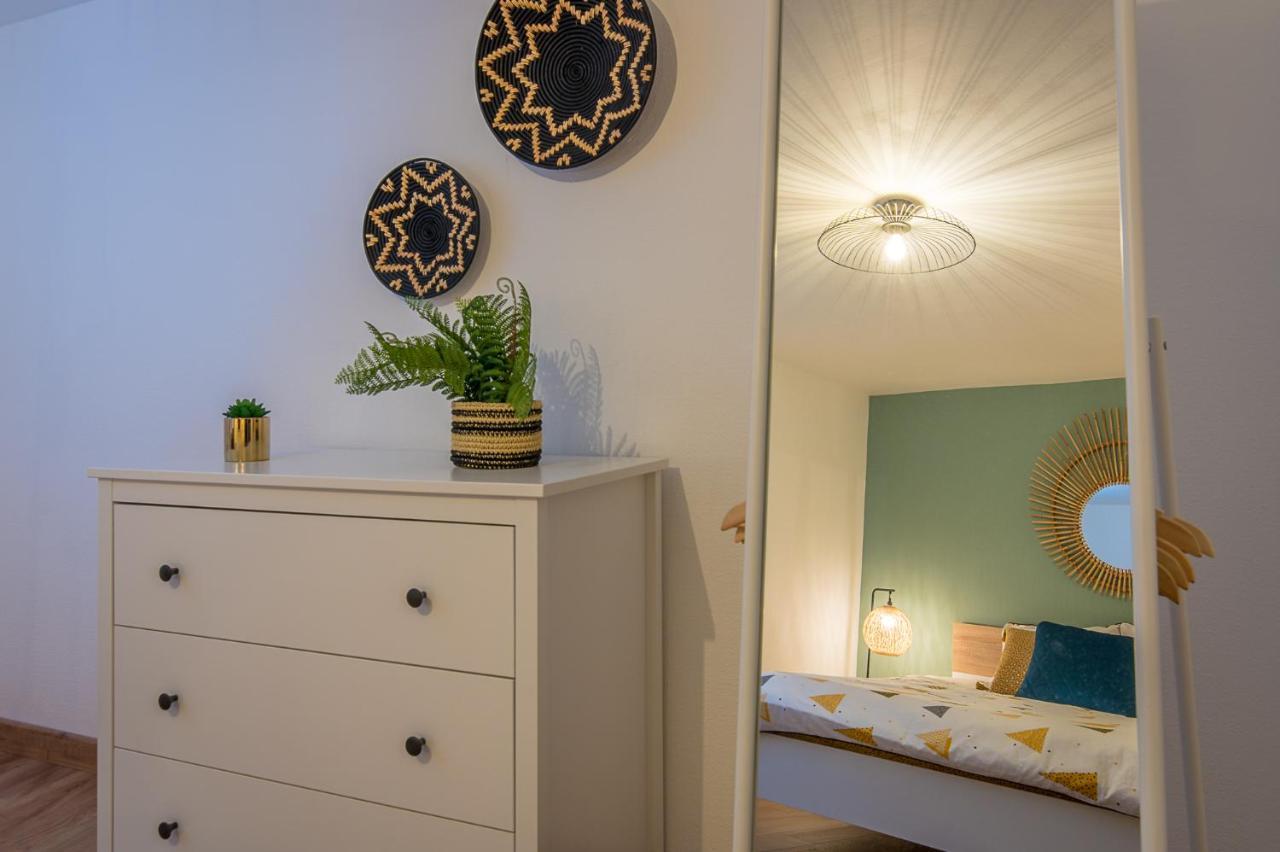 Appart 4 pers design et cosy avec Jardin au Cœur de Sélestat Esterno foto
